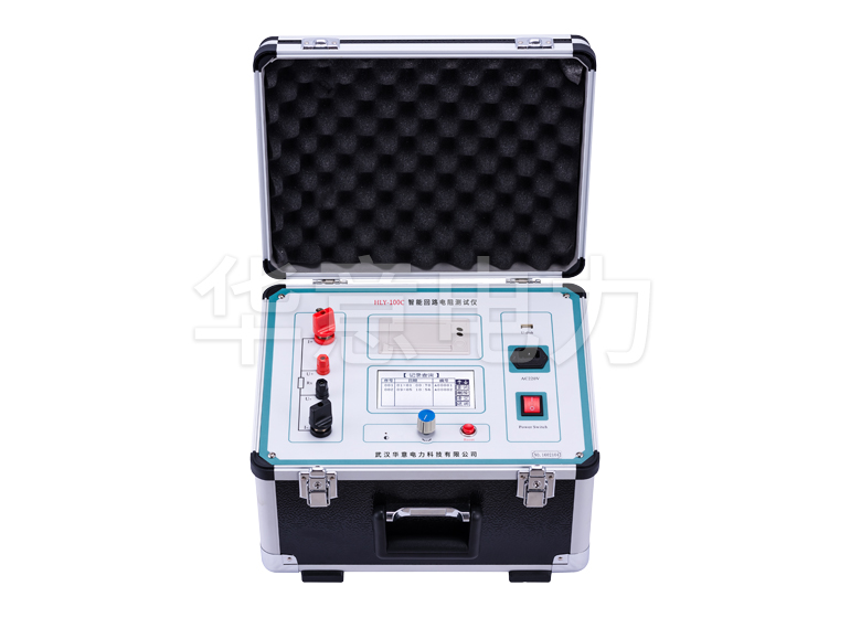 HLY-100C 智能回路電阻測(cè)試儀儀器正面